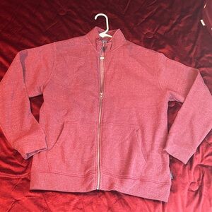 Izod Men’s Jacket in purple/red